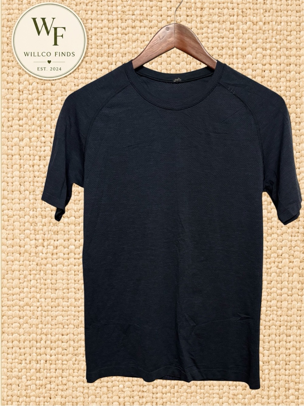 Lululemon Men’s Metal Vent Tech Short Sleeve Shirt Navy Athletic